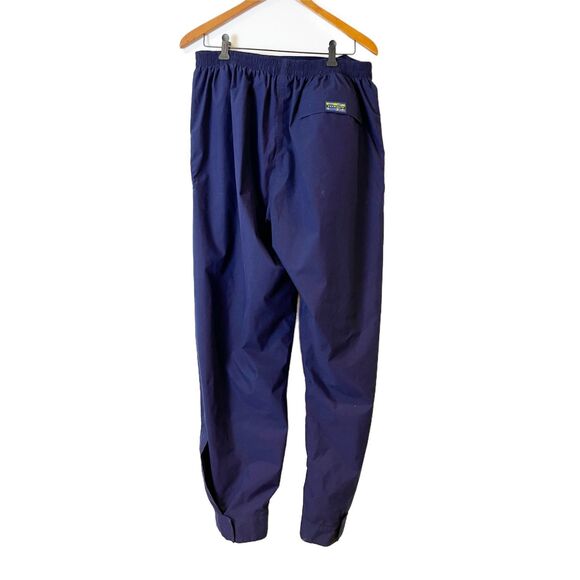 Ashworth Golf Blue Over Pants Weather Resistant Large Pull On Raingear - Picture 2 of 8